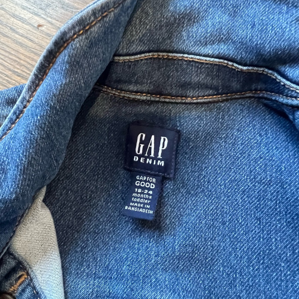 GAP Classic Blue Denim Jacket 18-25 months
